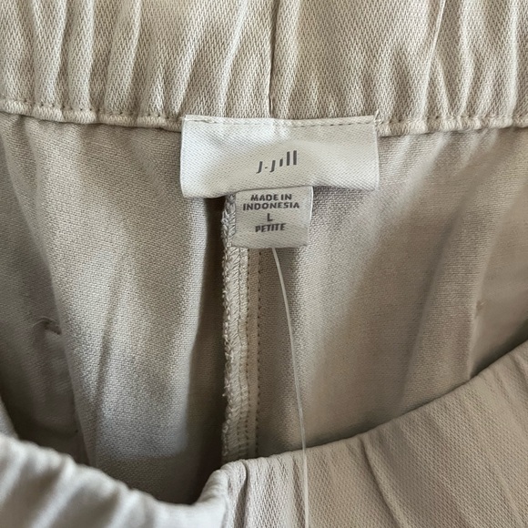 J. Jill Cream Elastic Waist Pants - Picture 4 of 9